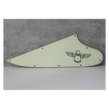 Load image into Gallery viewer, Pickguard For Gibson Thunderbird w Accurate Screen Logo (No Screw Holes) - Ivory