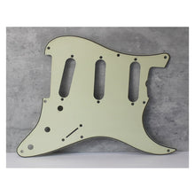 Load image into Gallery viewer, 59 Pickguard For Fender Strat Wide Bevel 8 Holes Version 1 - Vintage Cream