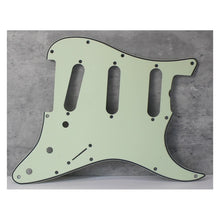 Load image into Gallery viewer, 64 65 Pickguard Replacement For Fender Strat Wide Bevel - Light Mint Green
