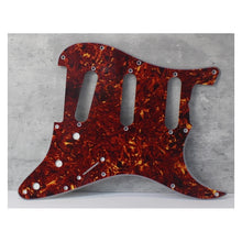 Load image into Gallery viewer, 64 to Modern Standard Pickguard For Fender Strat USA Mex - Brown Celluloid Tortoise Shell