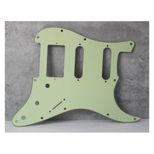 Load image into Gallery viewer, 64 to Modern Standard Pickguard For Fender Strat USA Mex Humbucker Cover Version - Mint Green