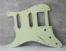 Load image into Gallery viewer, 64 to Modern Standard Pickguard For Fender Strat USA Mex Humbucker Cover Version - Mint Green