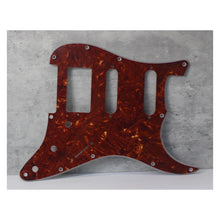 Load image into Gallery viewer, 64 to Modern Standard Pickguard For Fender Strat USA Mex Humbucker Cover Version - Vintage Tortoise Shell Celluloid Top