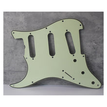 Load image into Gallery viewer, Celluloid Pickguard Real Nitrate 3 Ply For Lefty 64 Stratocaster
