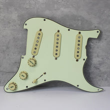 Load image into Gallery viewer, The Revival Pickups RPS2 Grey Bottom Aged Pickup Pickguard Assembly - AB10