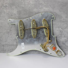 Load image into Gallery viewer, The Revival Pickups RPS2 Grey Bottom Aged Pickup Pickguard Assembly - AB10