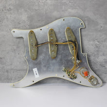 Load image into Gallery viewer, The Revival Pickups RPS2 Grey Bottom Aged Pickup Pickguard Assembly - AB11