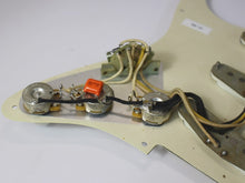 Load image into Gallery viewer, The Revival Pickups Voodoo Strat Grey Bottom Aged Pickguard Assembly RPS6 Jimi Hendrix - AB12