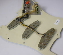 Load image into Gallery viewer, The Revival Pickups Voodoo Strat Grey Bottom Aged Pickguard Assembly RPS6 Jimi Hendrix - AB12