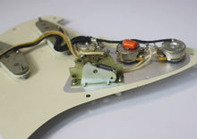 Load image into Gallery viewer, The Revival Pickups Voodoo Strat Grey Bottom Aged Pickguard Assembly RPS6 Jimi Hendrix - AB12