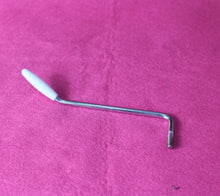 Load image into Gallery viewer, Aged Chrome Steel Block Tremolo Bridge for USA Stratocaster w/ Pat Pend Saddles #2