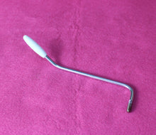 Load image into Gallery viewer, Aged Chrome Steel Block Tremolo Bridge for USA Stratocaster w/ Pat Pend Saddles #3