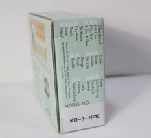 Load image into Gallery viewer, KLUSON 3 x 3 Single Line Tuners For Gibson Les Paul Keystone Buttons Nickel - KD-3-NPK