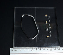 Load image into Gallery viewer, Vintage Tele Body Bridge Pickup Cavity Routing Template Acrylic B Stock