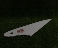Load image into Gallery viewer, Aged Pickguard For Gibson Reverse Firebird w Accurate Screen Logo - 3 Ply White