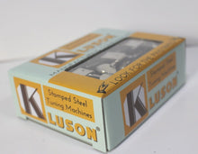 Load image into Gallery viewer, Kluson Vintage 6 in line Tuners for Fender Strat Tele Single Line Nickel KD-6B-NM