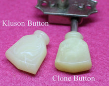 Load image into Gallery viewer, Aged Kluson Tuners w/ Clone Tuner Tip For 60 - 64 Les Paul ES335 Gibson