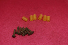 Load image into Gallery viewer, Aged Pickup Switch Screws (8) with Rubber Spacer Springs For Strat AL008