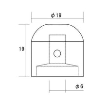 Load image into Gallery viewer, Dome Knobs (2) For Telecaster Guitar/Bass - Gold New Japan