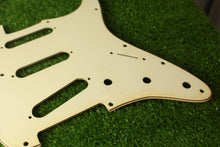 Load image into Gallery viewer, Aged 68 69 Voodoo Reverse Bridge Pickguard Pearloid Back For Hendrix Strat AGP16