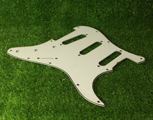 Load image into Gallery viewer, B Stock 64 65 66 67 Pickguard For Strat White 3 Ply