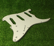 Load image into Gallery viewer, B Stock 64 65 66 67 Pickguard For Strat White 3 Ply