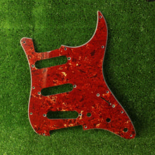Load image into Gallery viewer, B Stock 64 65 66 67 Pickguard For Strat Tortoise Shell Celluloid Top 4 Ply