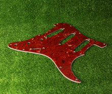 Load image into Gallery viewer, B Stock 64 65 66 67 Pickguard For Strat Tortoise Shell Celluloid Top 4 Ply