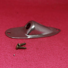 Load image into Gallery viewer, Aged Chrome Jack Plate For Stratocaster with Screws