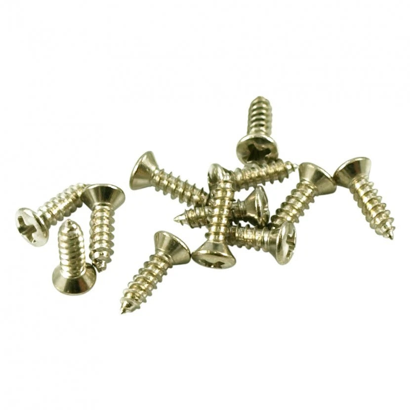 USA #3 x 3/8 in. Screws For Gibson Pickguards (12) - Nickel