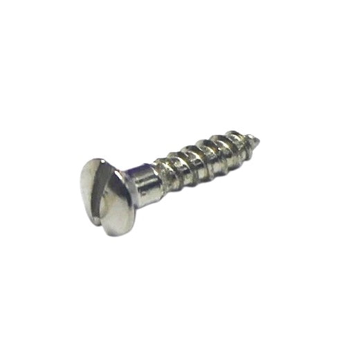 Slot Head Pickguard Screws For Vintage Telecaster (7) - Nickel