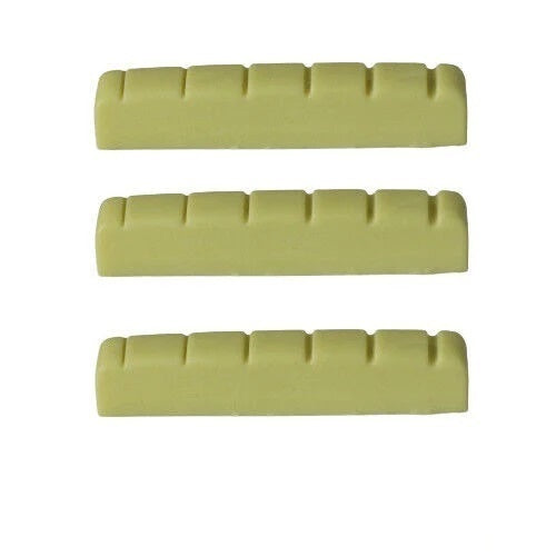 Guitar Nut Urea Resin 43mm x 6mm Ivory 3 Pcs