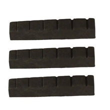 Load image into Gallery viewer, Guitar Nut Plastic Graphite Compound For EPI, SG  42mm x 6mm Black 3 Pcs
