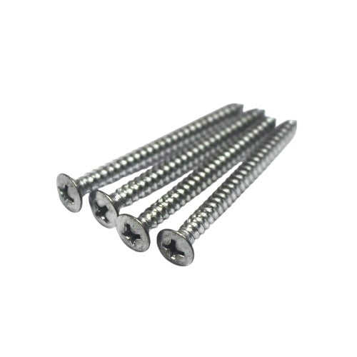 Gotoh Neck Plate Screws (4) - Aged Chrome