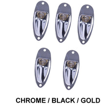 Load image into Gallery viewer, Strat Jack Plate Cups For Stratocaster Guitars w/ output Jack, screws 5 Pcs
