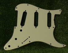 Load image into Gallery viewer, 68, 69 Pickguard For Fender Strat Pearl Back - Parchment White
