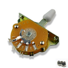 Load image into Gallery viewer, OAK GRIGSBY STYLE SWITCH 3,4,5 WAY DOUBLE POLE For USA/MEX Fender Strat Tele
