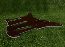 Load image into Gallery viewer, Standard Pickguard For 65, 66 Strat For USA Mex Fender  - Red Tortoise Shell
