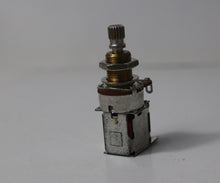 Load image into Gallery viewer, Push Push Pots Switch Alpha Switch Metric Coarse Splines Brass Shaft A500K/B250K
