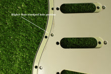 Load image into Gallery viewer, B Stock 64 65 66 67 Pickguard For Strat Parchment 3 Ply
