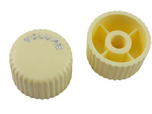 Load image into Gallery viewer, Cupcake Knob Set (2) Cream - For Harmony Silvertone Kay USA Guitars
