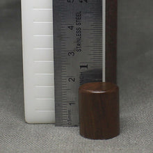 Load image into Gallery viewer, Walnut Wood Push-On Guitar Thin Narrow Barrel Knobs (4) Metric
