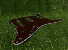 Load image into Gallery viewer, Standard Pickguard For 65, 66 Strat For USA Mex Fender  - Red Tortoise Shell
