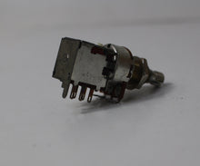 Load image into Gallery viewer, Push Push Pots Switch Alpha Switch Metric Coarse Splines Brass Shaft A500K/B250K
