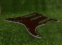 Load image into Gallery viewer, Standard Pickguard For 65, 66 Strat For USA Mex Fender  - Red Tortoise Shell
