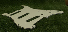 Load image into Gallery viewer, 68, 69 Pickguard For Fender Strat Pearl Back - Parchment White
