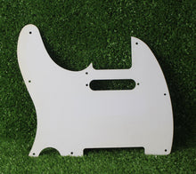 Load image into Gallery viewer, Telecaster Pickguard For Std USA Fender Tele - White 3 Ply B Stock
