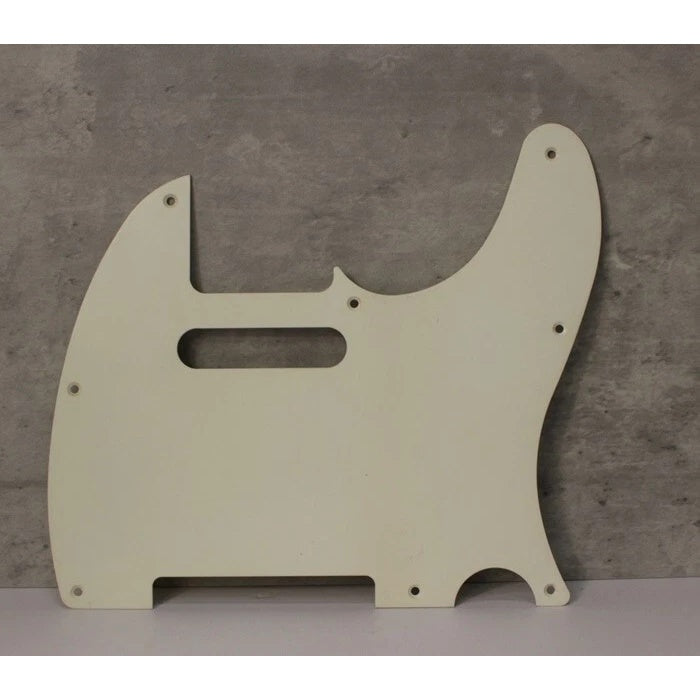 Aged 1 Ply 8 Hole Pickguard For Telecaster  White -  AGP105