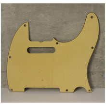 Load image into Gallery viewer, Aged 3 Ply 8 Hole 62 Pickguard For Telecaster Cream -  AGP072
