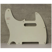 Load image into Gallery viewer, Aged 1 Ply 8 Hole Pickguard For Telecaster  White -  AGP065
